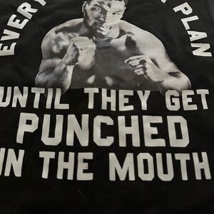 Black Graphic Men's Shirt